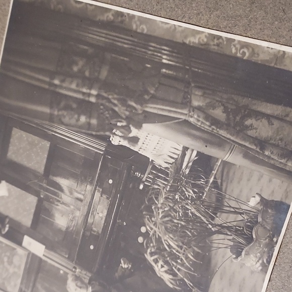 Antique Cabinet Card Photos of Living SittRoom of Home 1800s Burlington Vermont - Picture 8 of 12